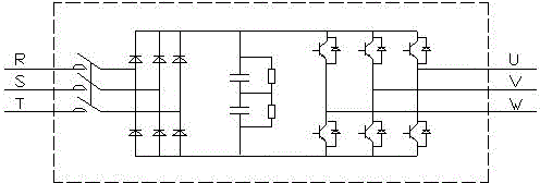 Large-capacity anti-explosion frequency converter applicable to multiple output voltage levels