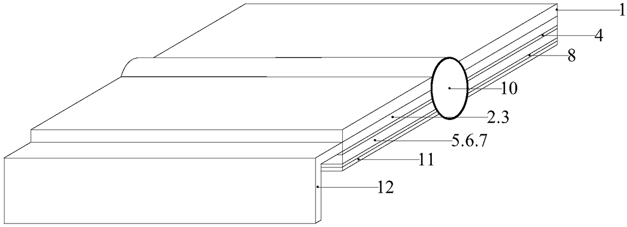 Radiant refrigeration roof