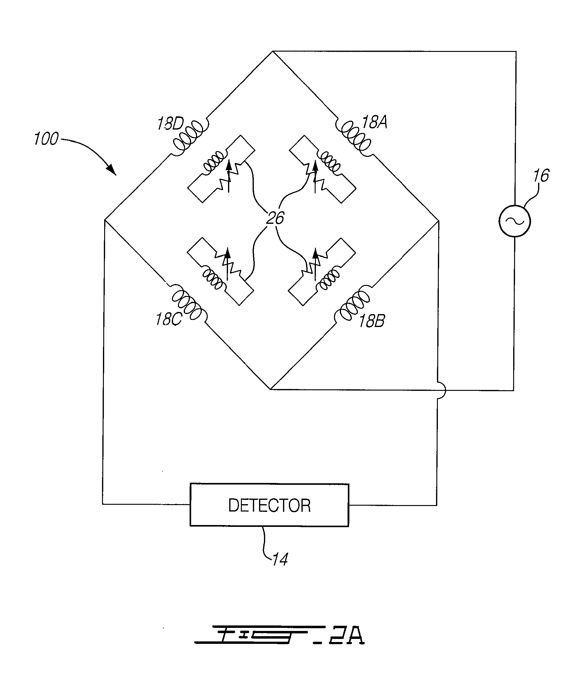 Non-contact stress measuring device