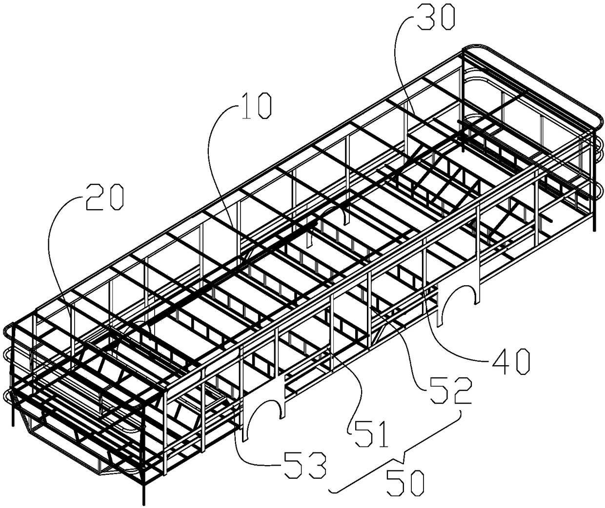 Light-weight magnesium alloy passenger vehicle body framework