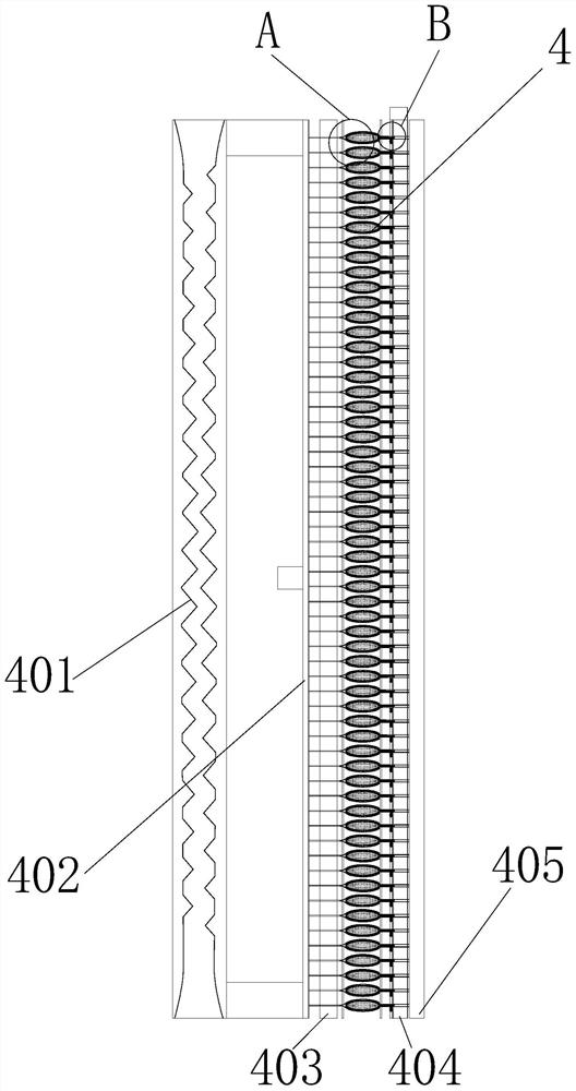 Cloth crushing device for non-woven fabric production and use method thereof