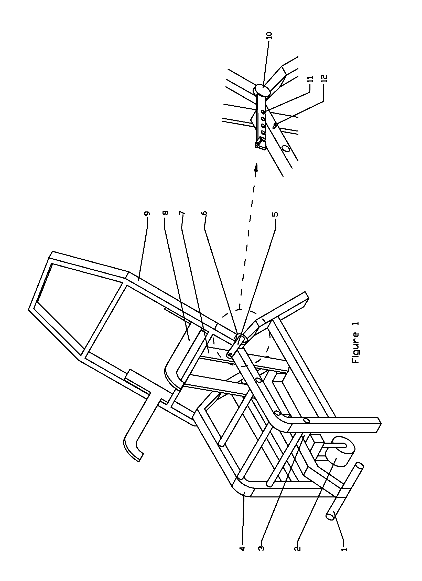 Chair with multiple exercising functions