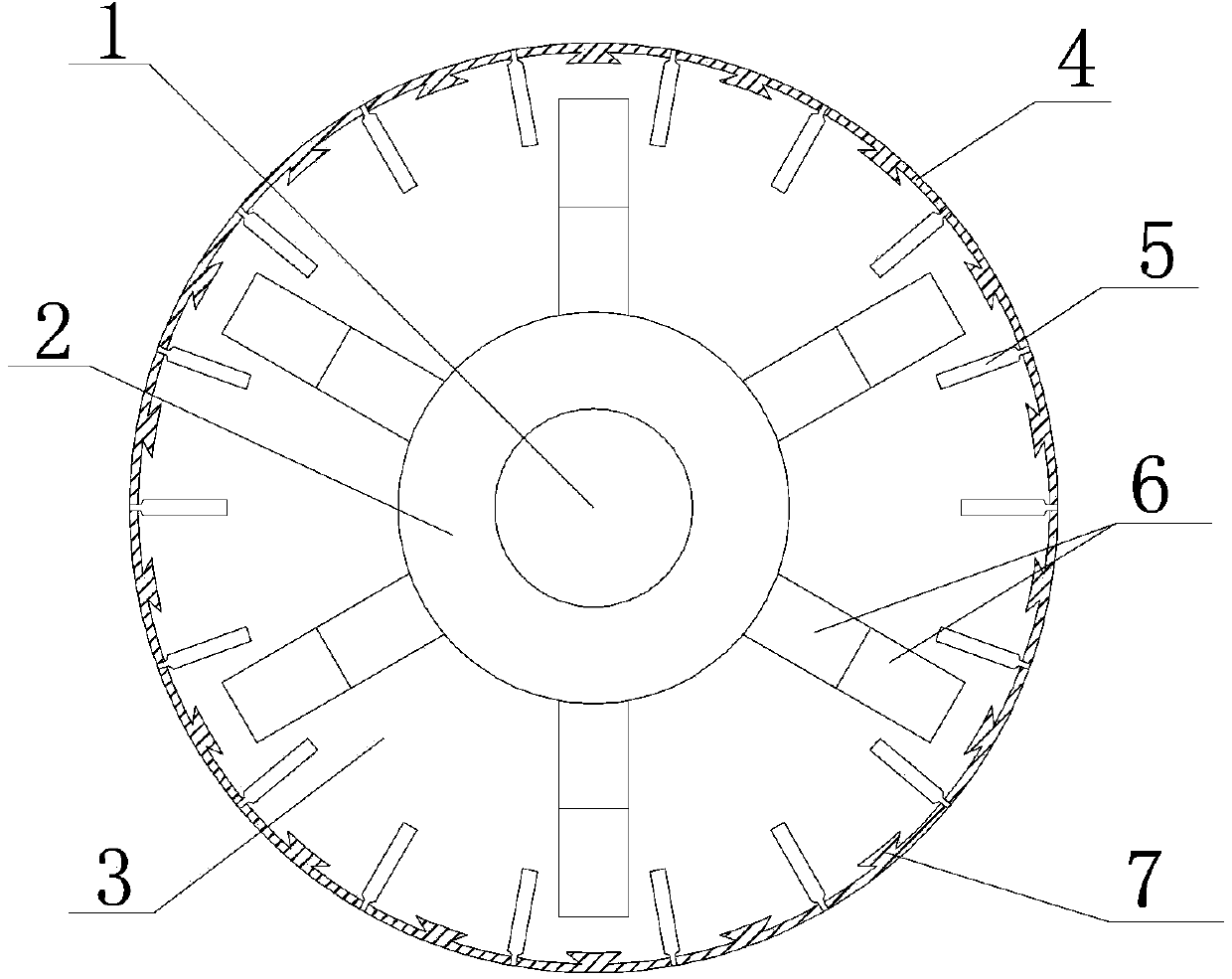 Self-starting permanent magnet synchronous motor of magnetism and electricity conducting composite tooth structure