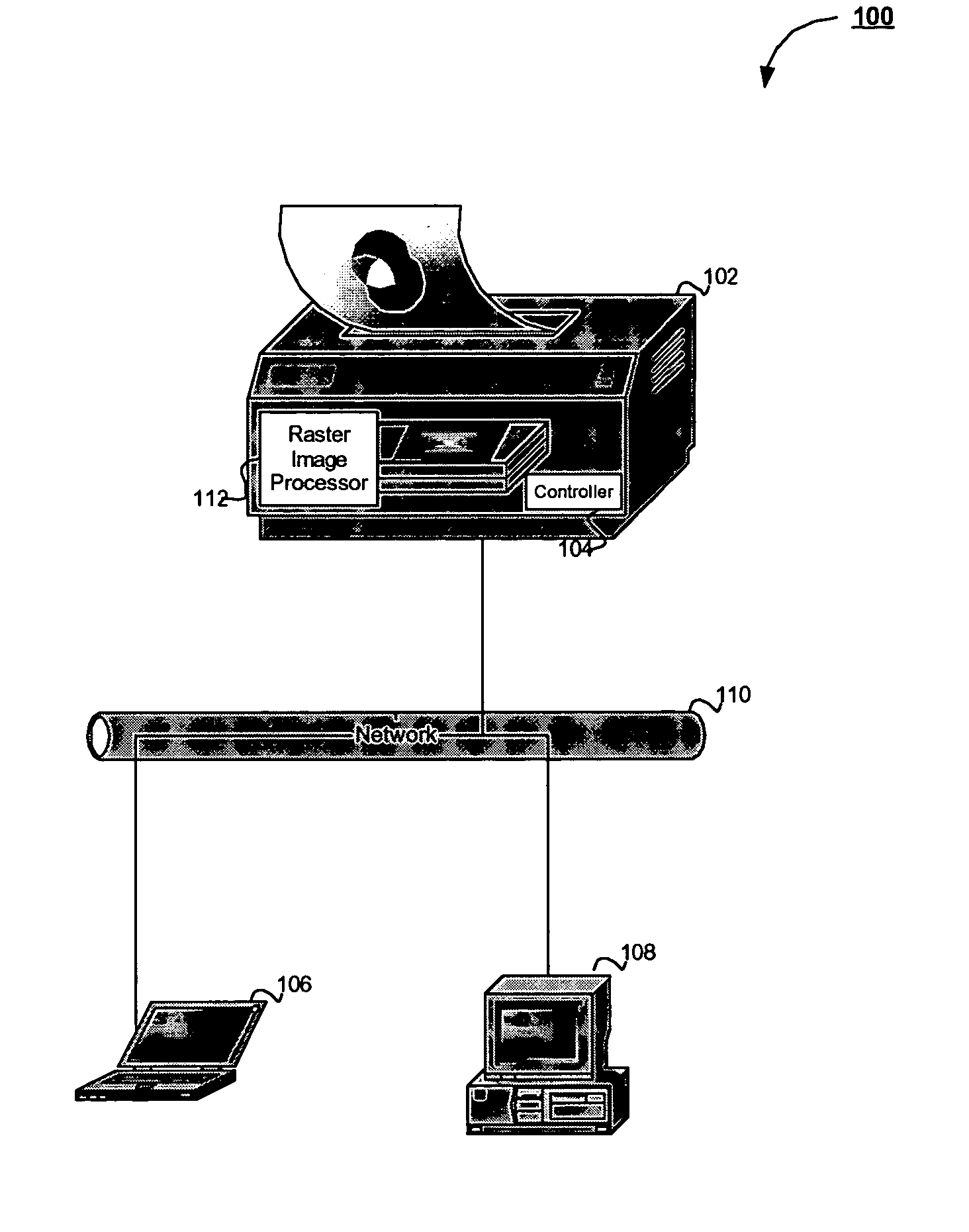 Method and apparatus for raster image processing