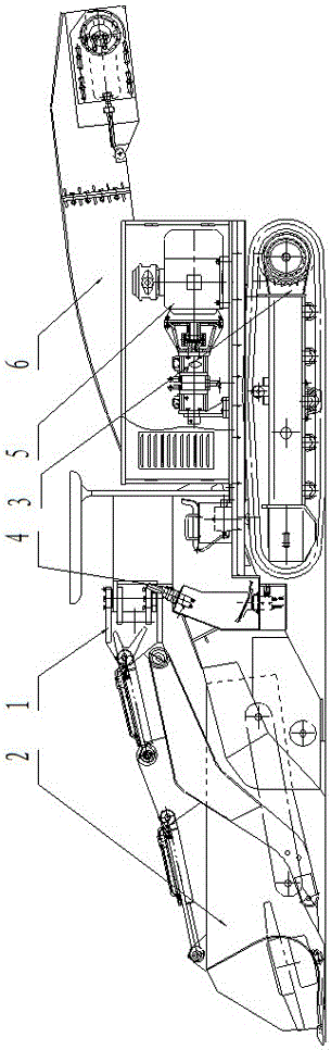 Automatic crawler-type loading shovel