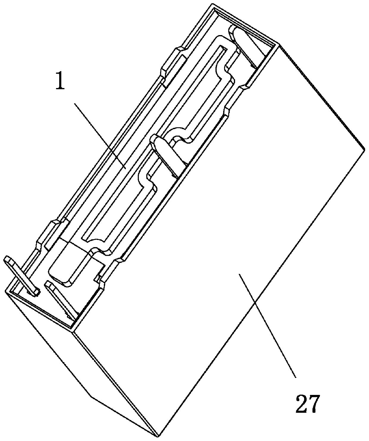 Structure improved relay