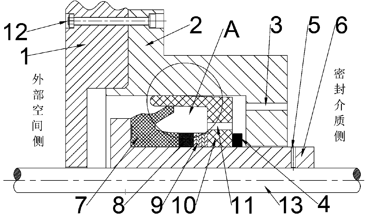 Environmentally-friendly type device for stirring dry-mixed mortar