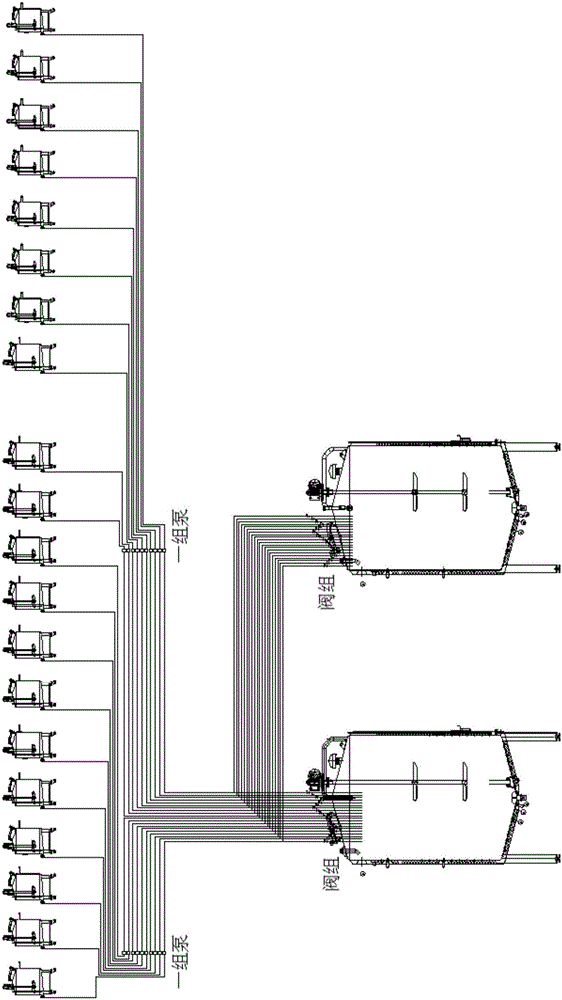 Cream production line raw material storing and spice adding system