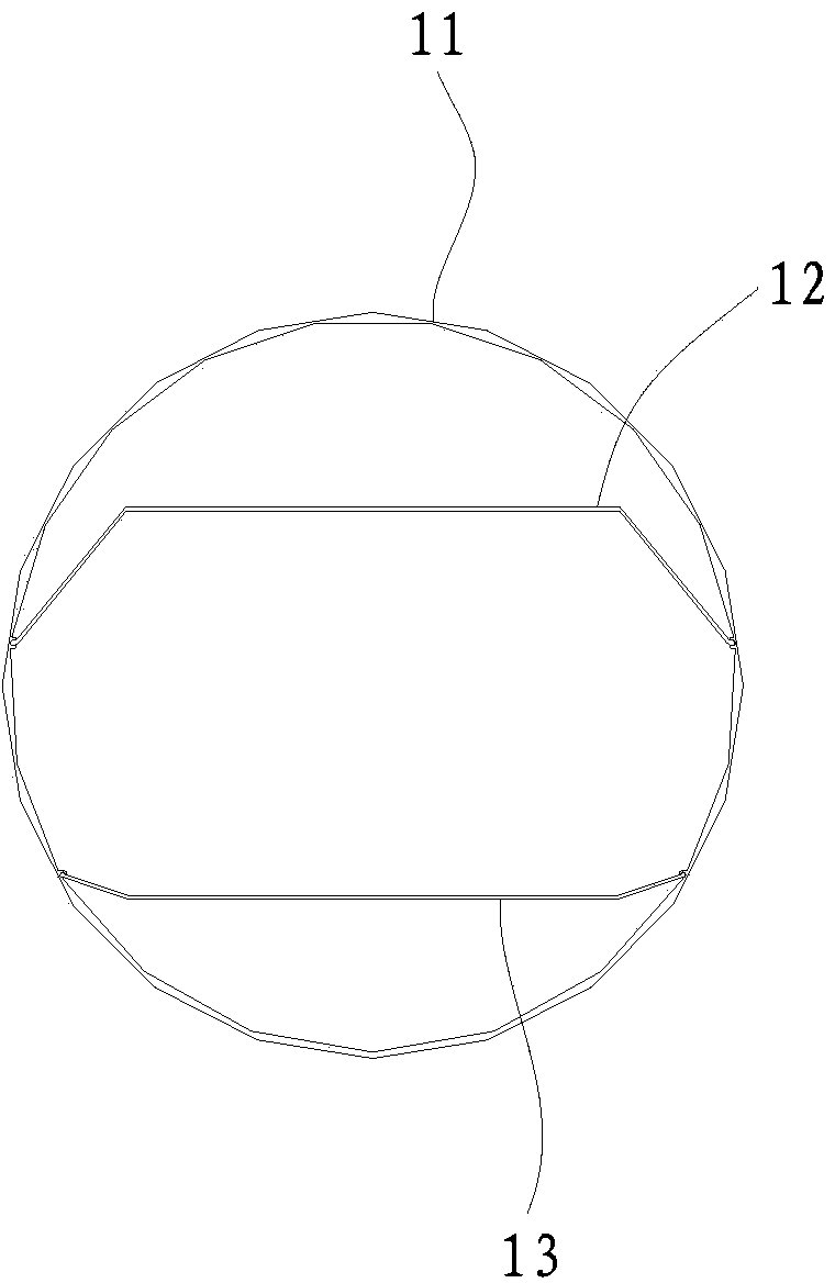 Exhaust pipe type embellished antenna