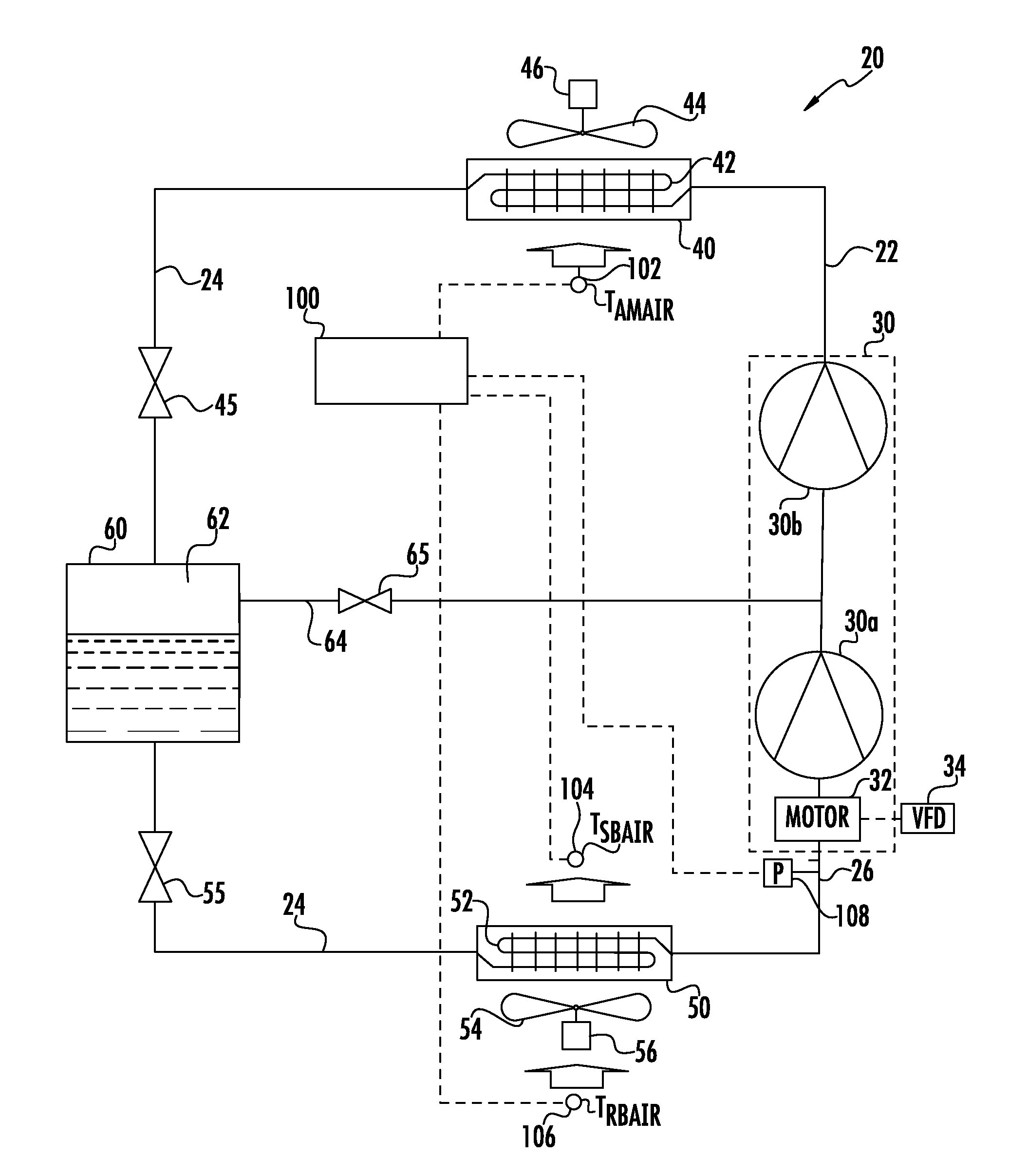 Frozen evaporator coil detection and defrost initiation