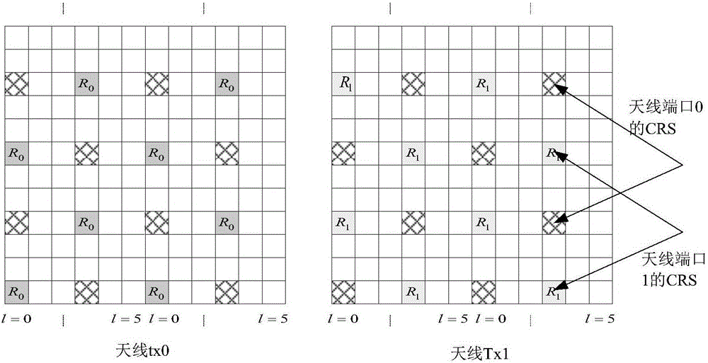 Hard decision method using single antenna to solve double antenna space division multiplexing