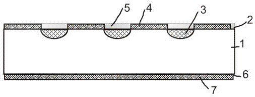 Electrode structure manufacturing method for suppressing reversal domain lateral growth in ferroelectric crystal material polarization process