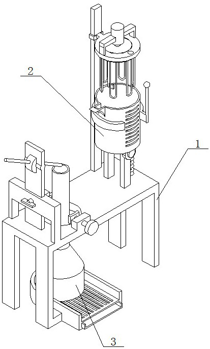 Detection equipment for fluorite titration analysis