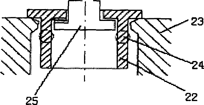 Self-reconstitution robot by full gear transmission driving six rotative surfaces of module