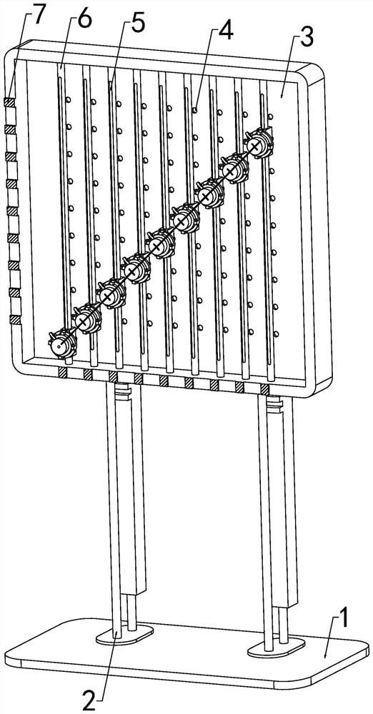 Function teaching mathematical model and use method thereof