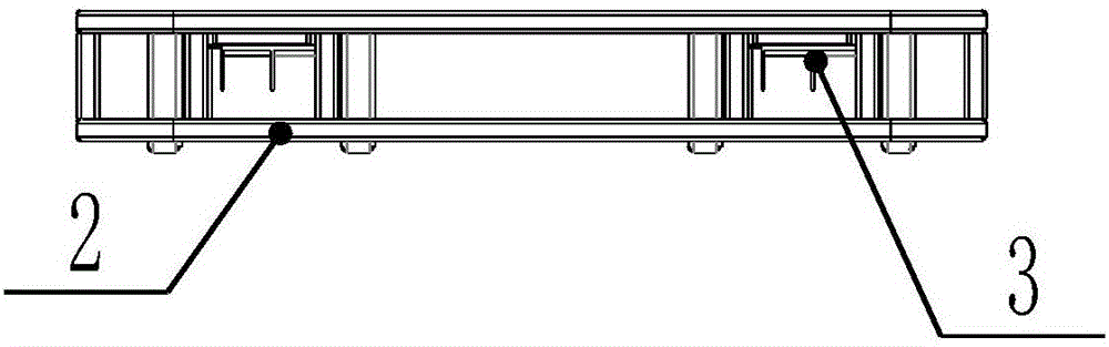 AGV (Automatic Guided Vehicle) trolley capable of walking in any angle direction