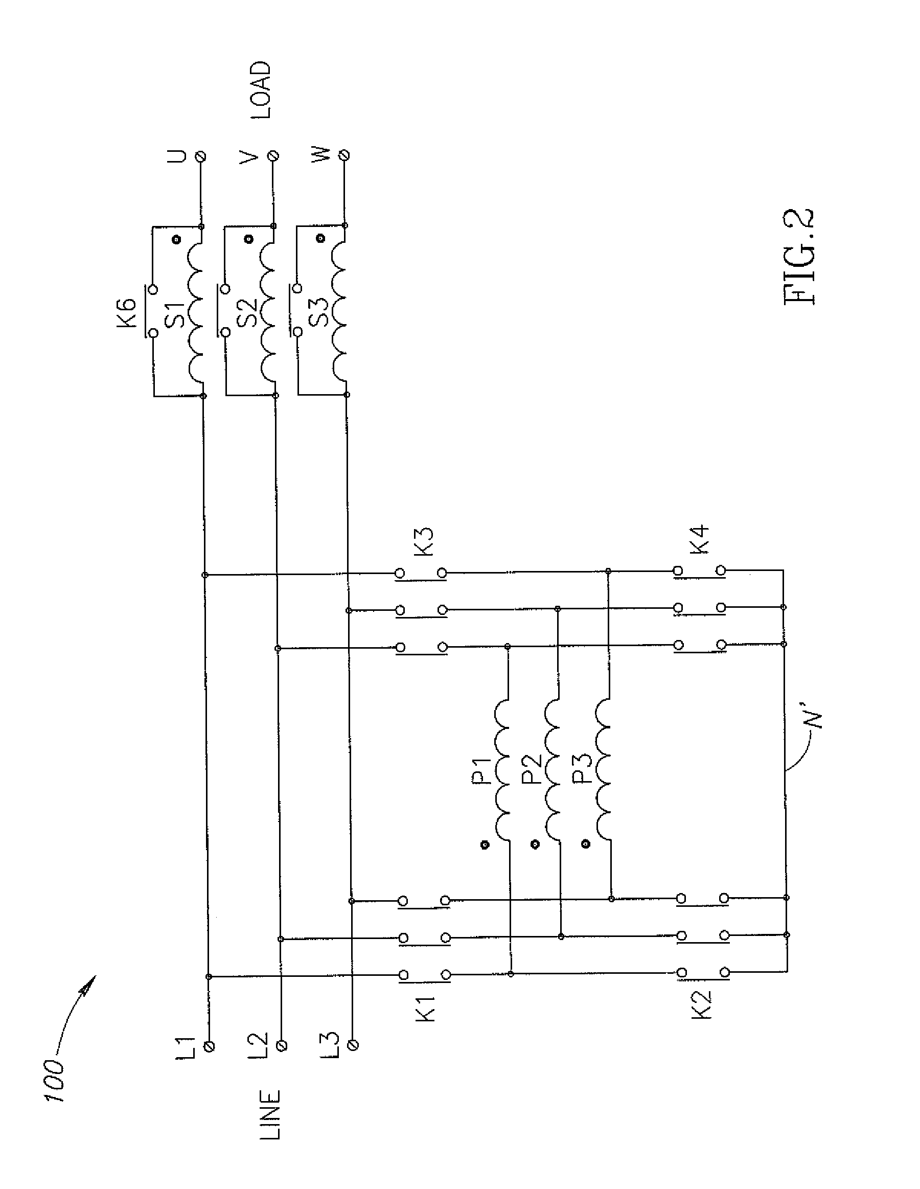 Variable voltage supply system