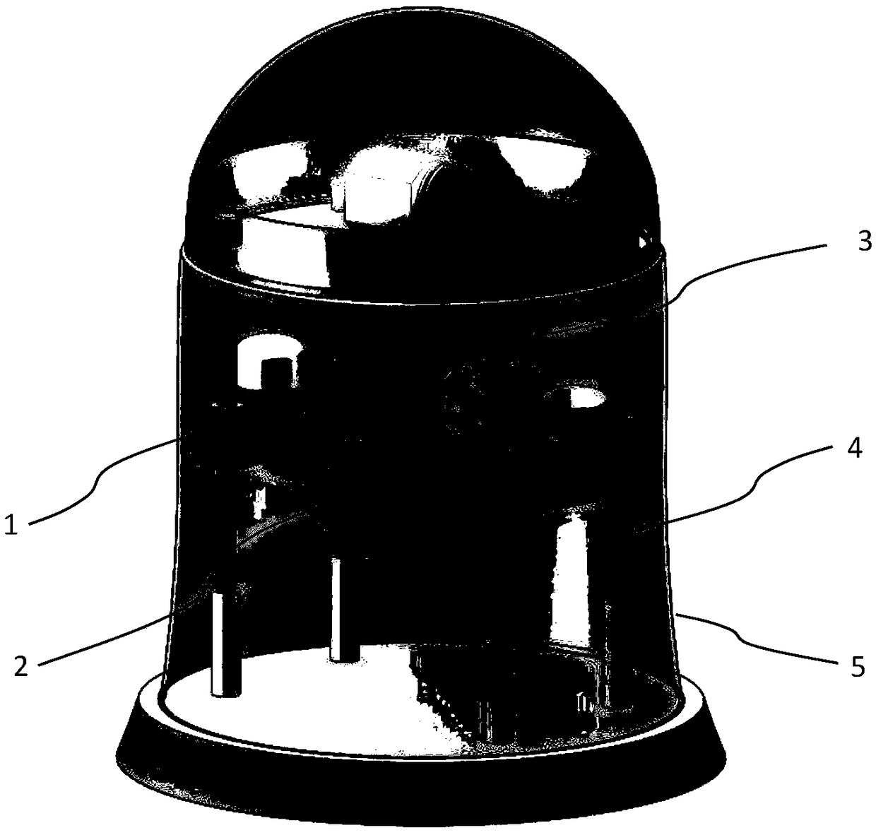 3D printer based on cylindrical coordinate system