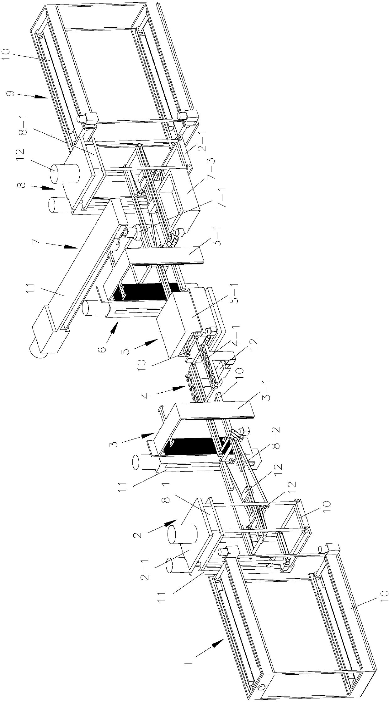 Automatic square resistance measuring equipment