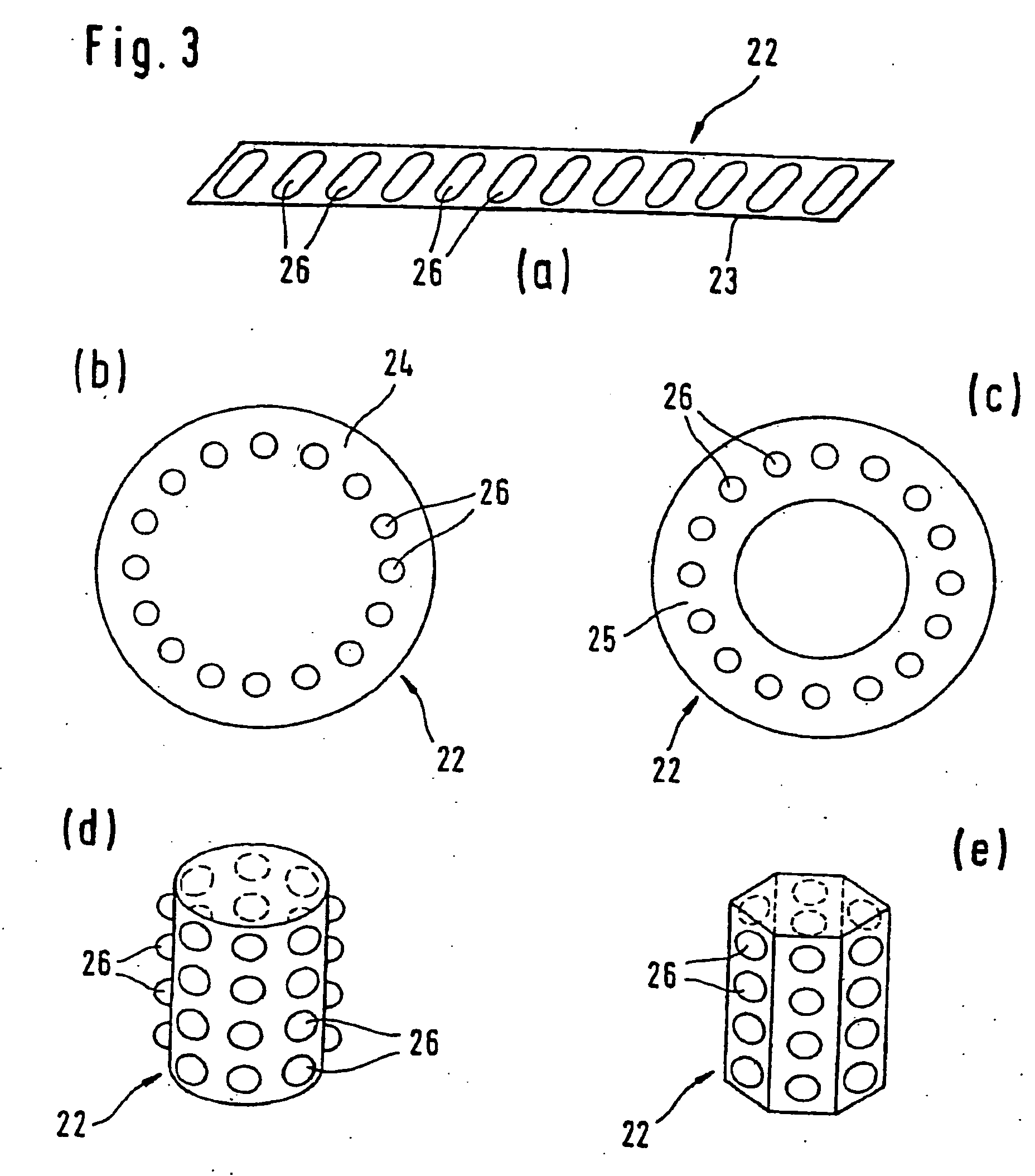 Powder inhaler having a nozzle with a plurality of channels