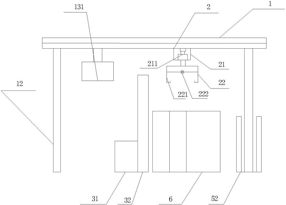 Suspension type oil cylinder cleaning device