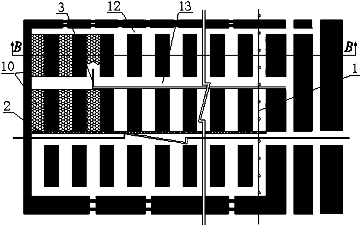 Method for filling mined coal to recover residual coal pillar and controlling stability of waterproof key layer