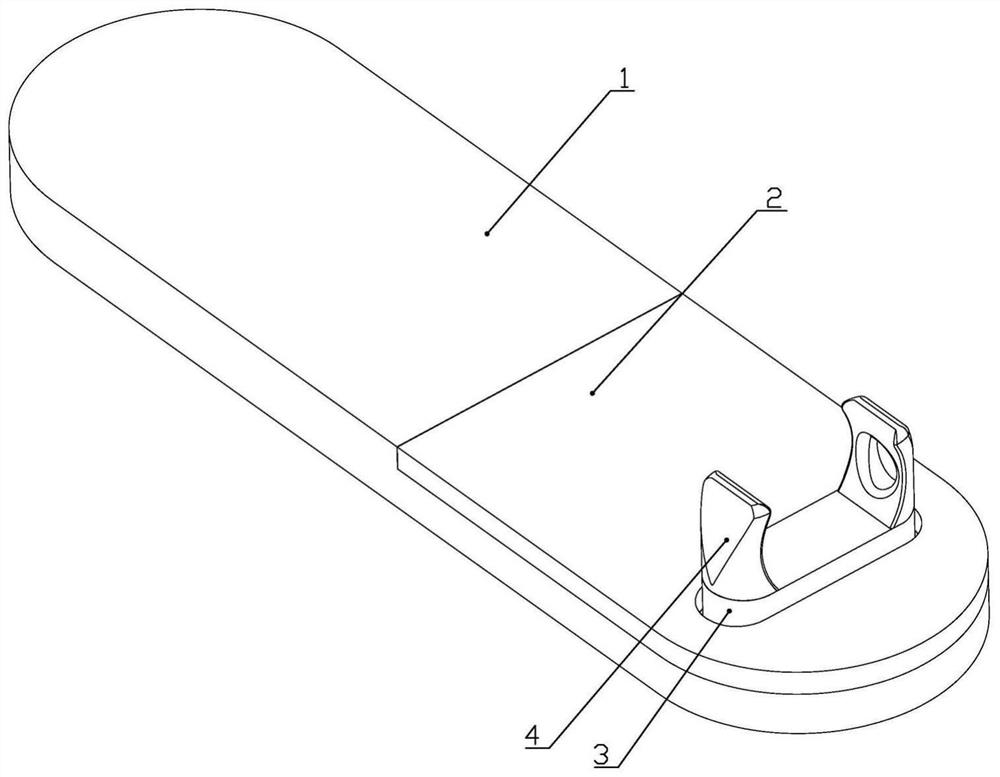 Bronchoscope interventional therapy auxiliary device for pneumology department