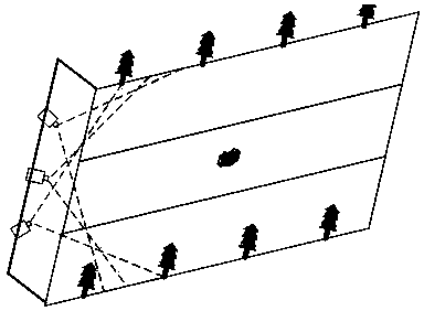 Vehicle video speed measurement method based on multi-viewpoint camera