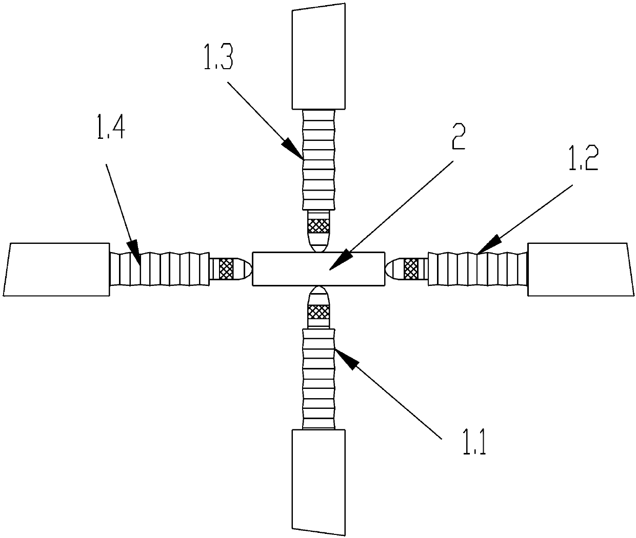 Method for calibrating and checking cross section measurement platform