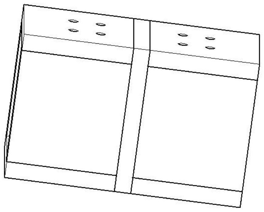 Building structure key component connecting joint and construction method thereof