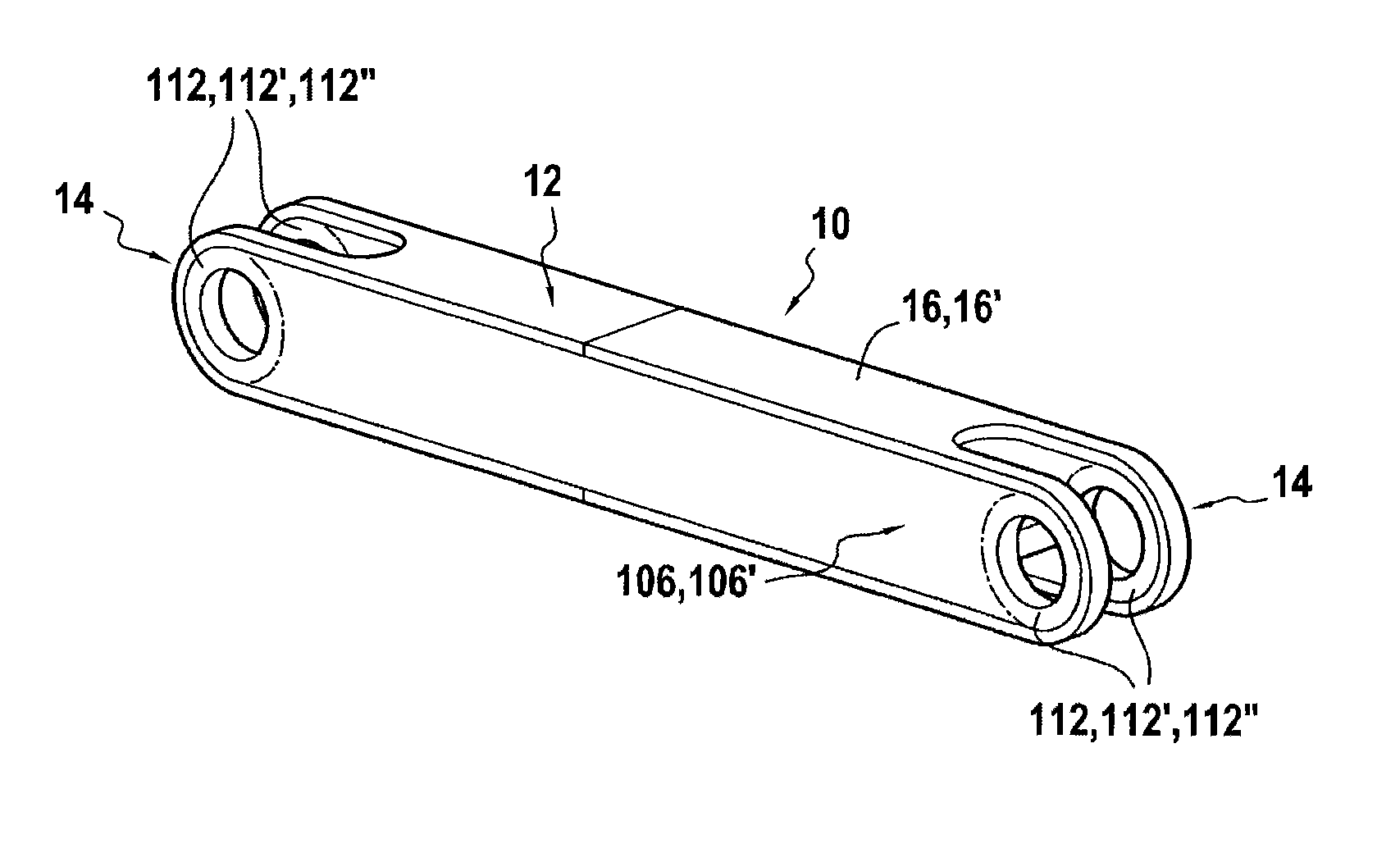 Fiber reinforcement for making an elongate mechanical part out of composite material