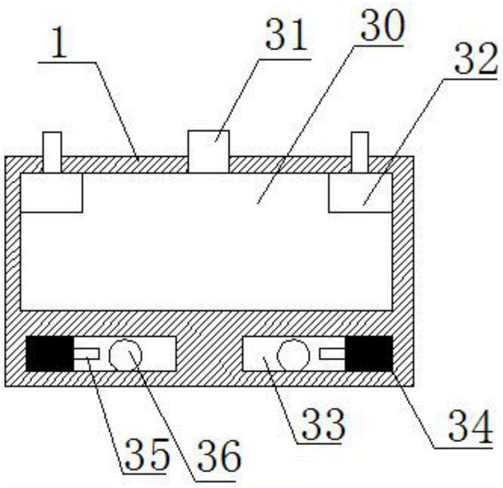 Self-balancing potholing device for tree planting