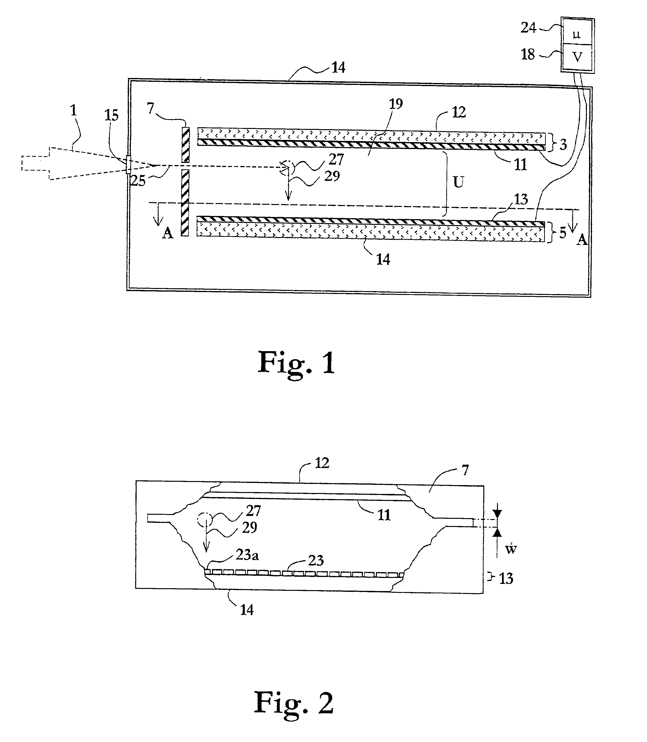 Radiation detector arrangement