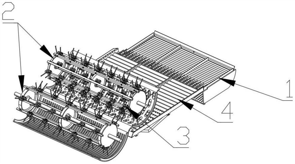 Intelligent control straw harvesting, screening and plate making system