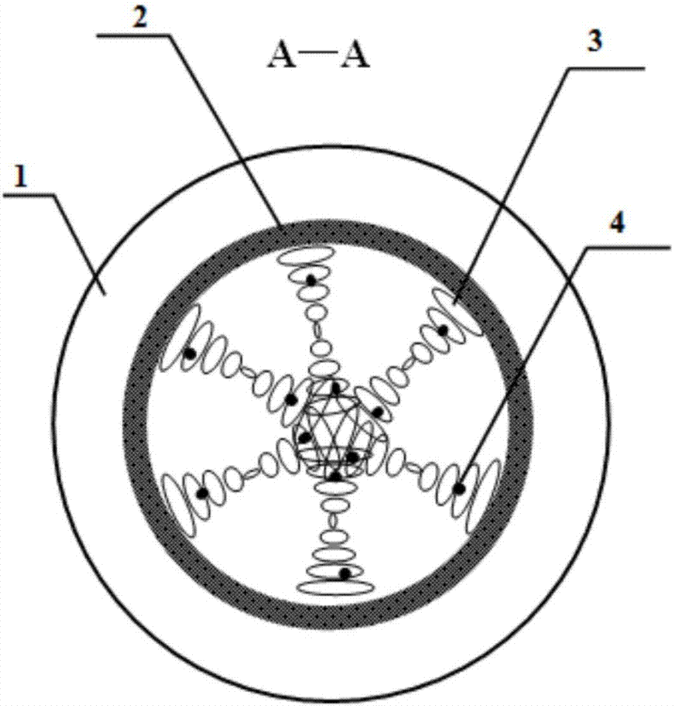 Liquid-crystal tunable laser with echo wall mode and distribution feedback emission and preparing method thereof