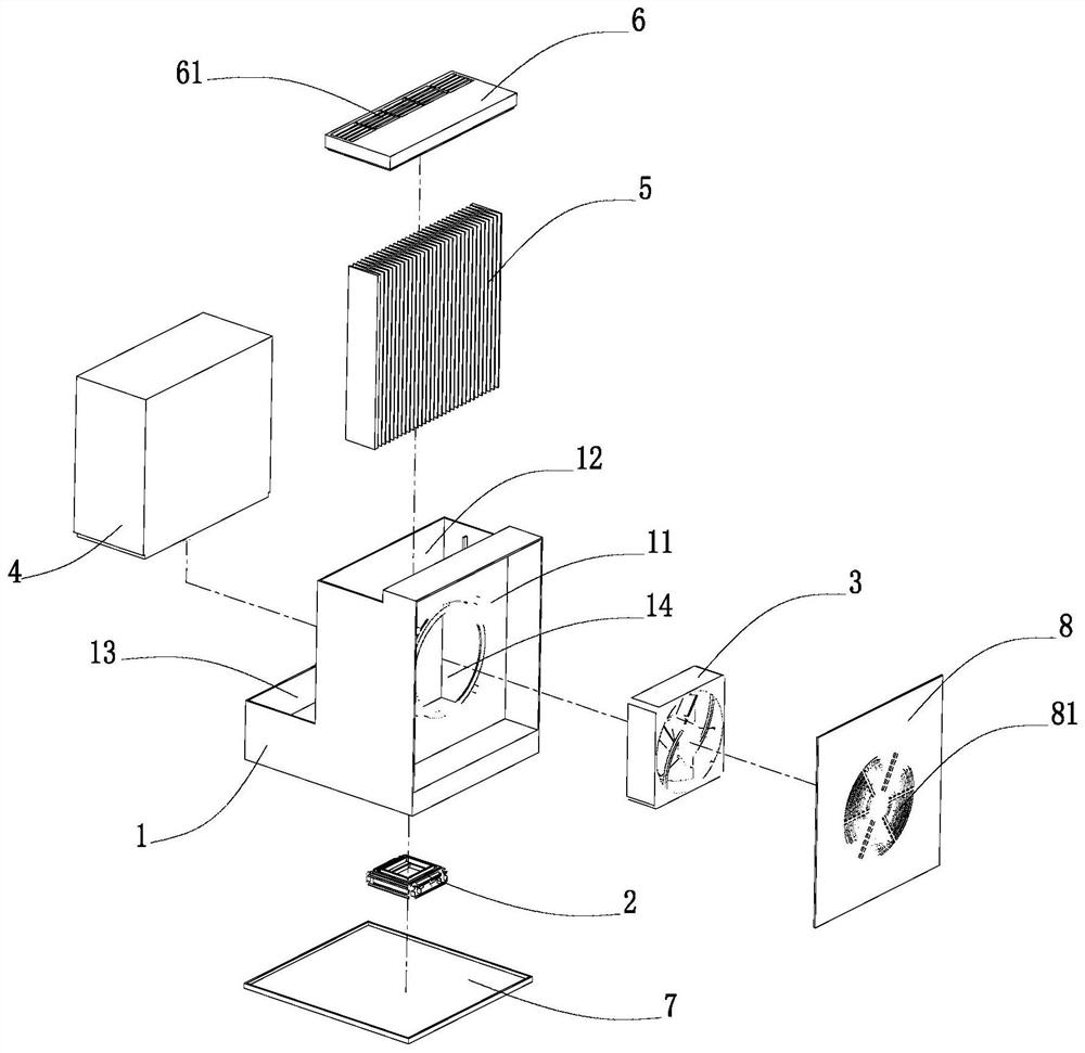 Evaporative air humidifier