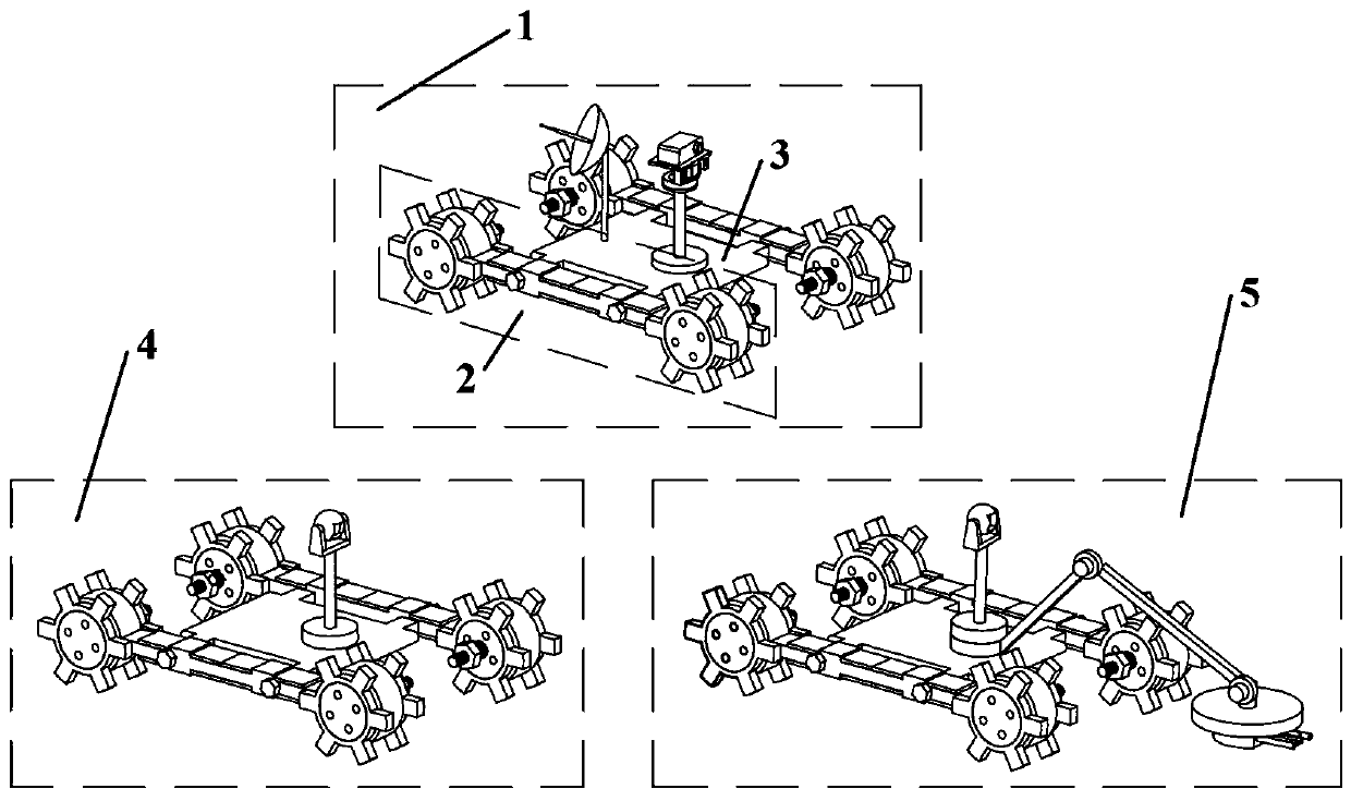 Cluster intelligent control piezoelectric driving moon detection system and method thereof