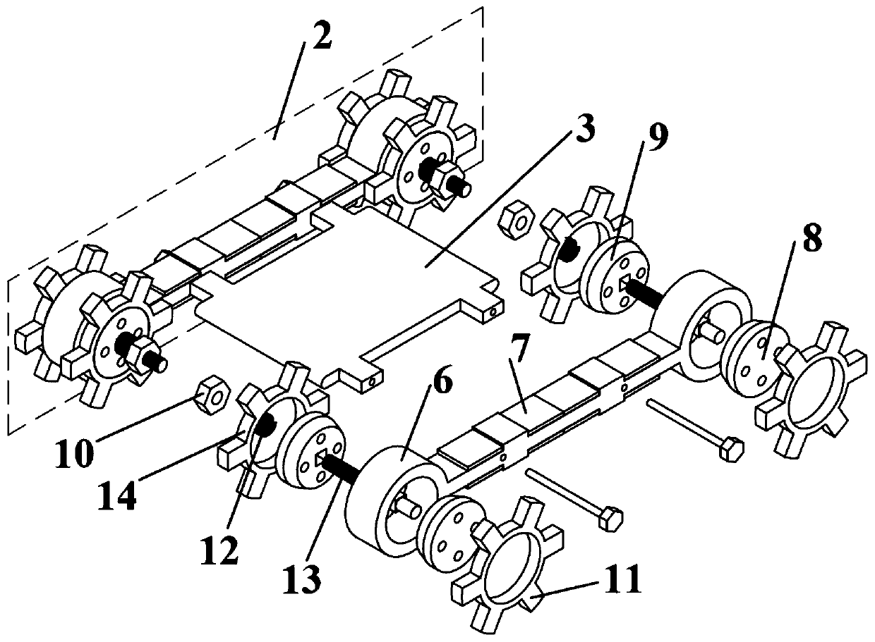 Cluster intelligent control piezoelectric driving moon detection system and method thereof