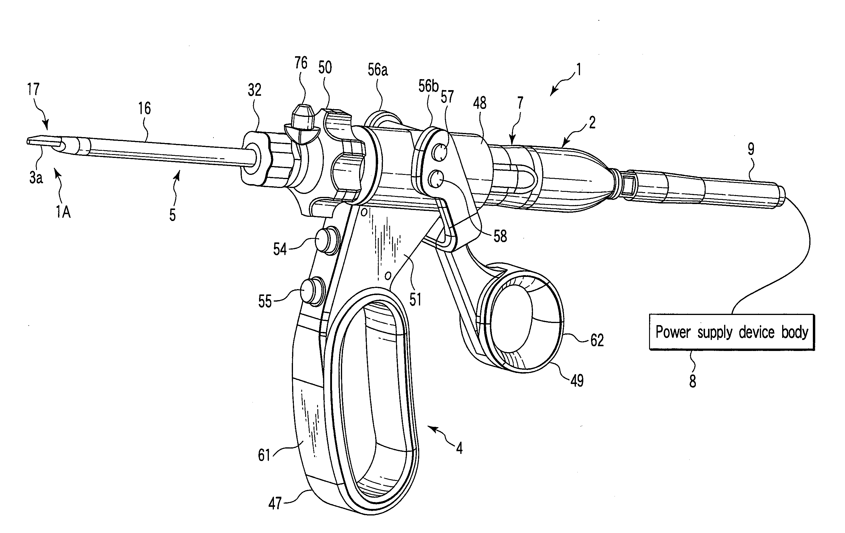 Surgical operating apparatus