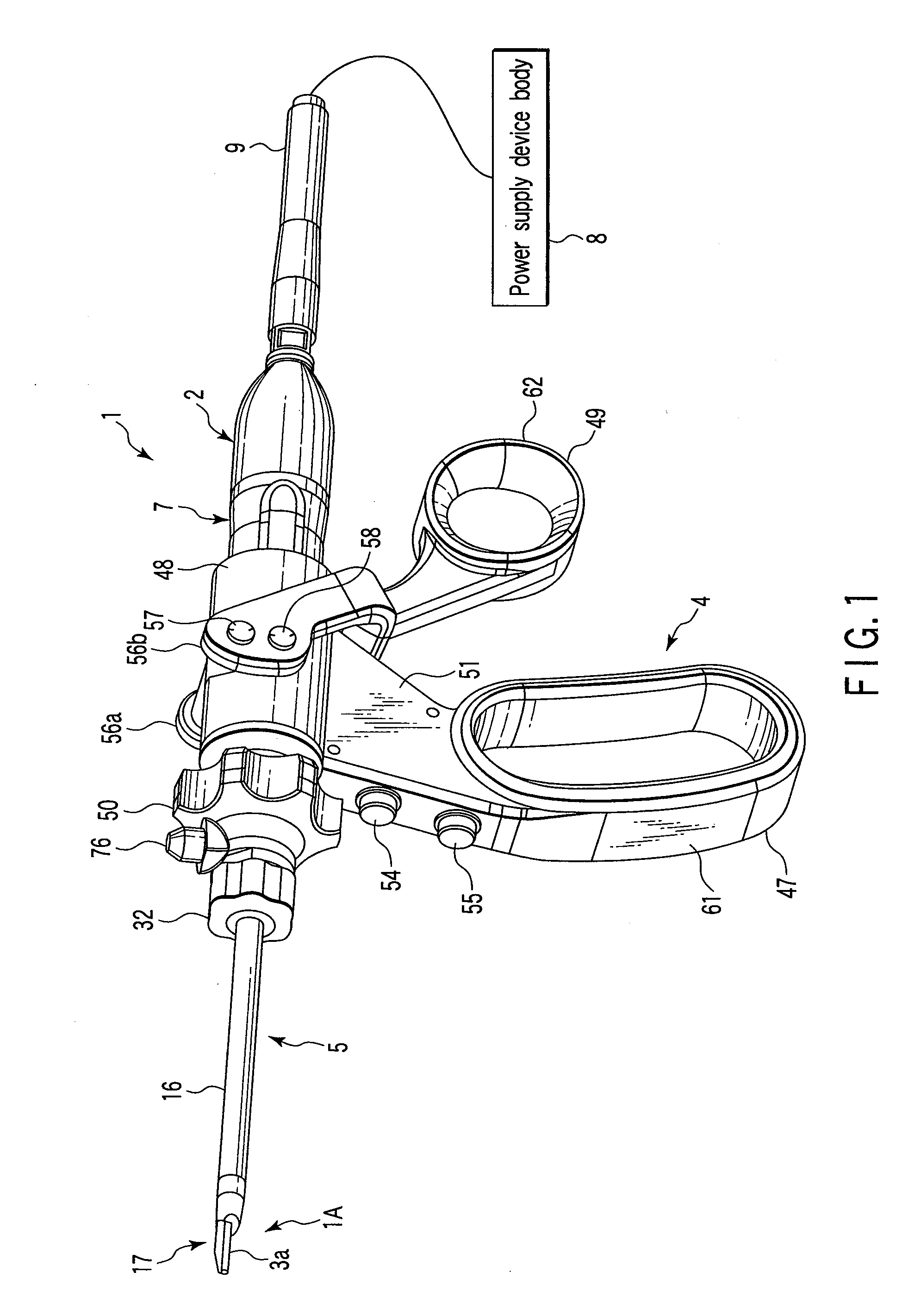 Surgical operating apparatus