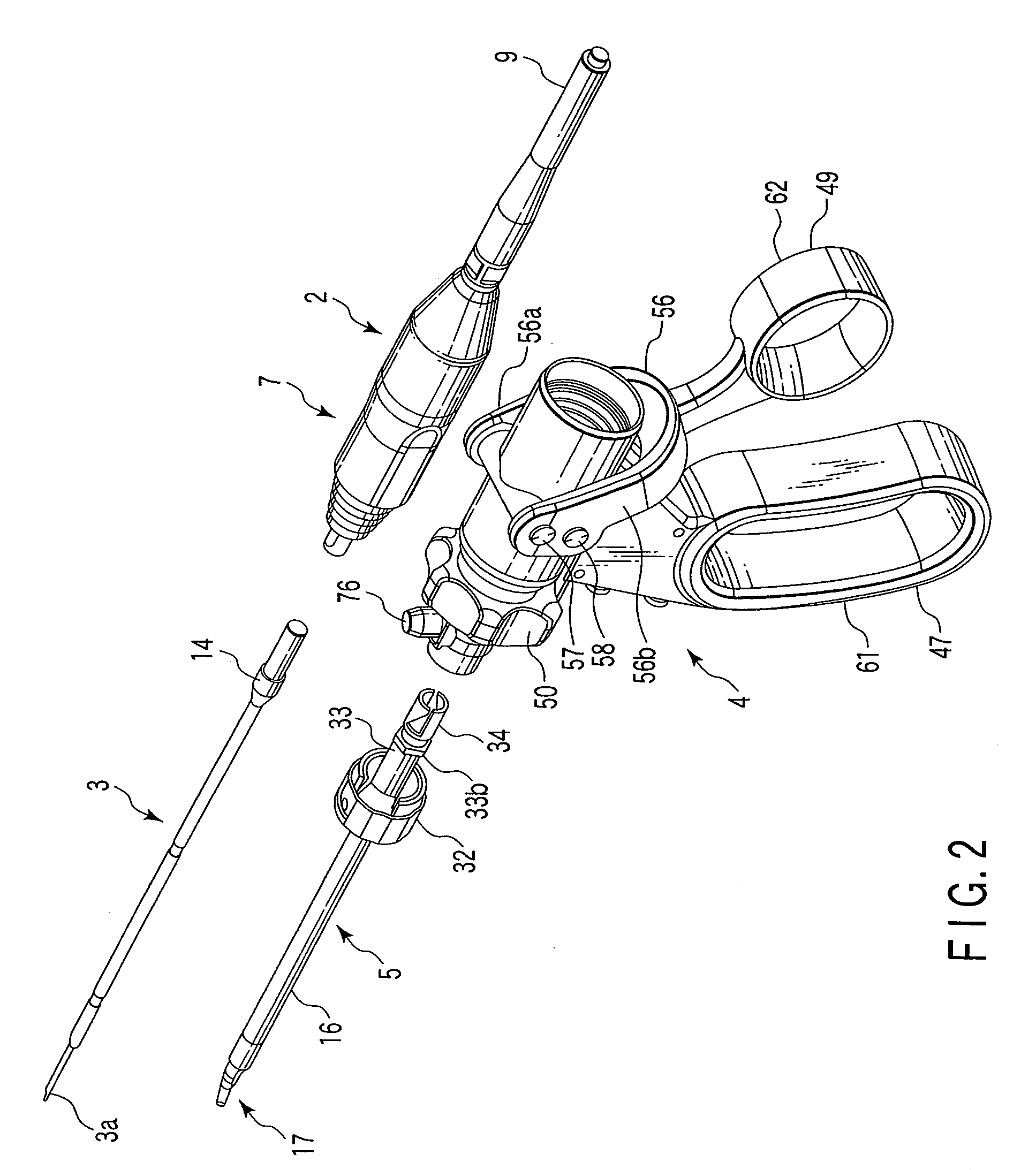 Surgical operating apparatus