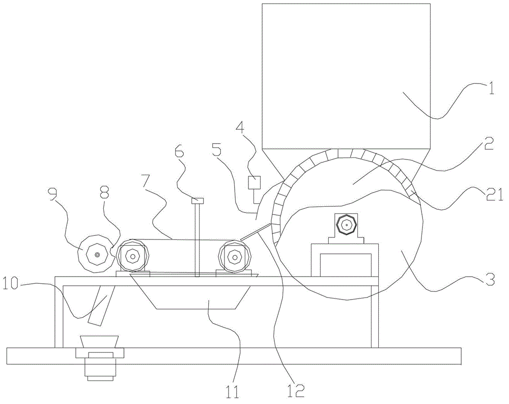 Single suction tube throwing device