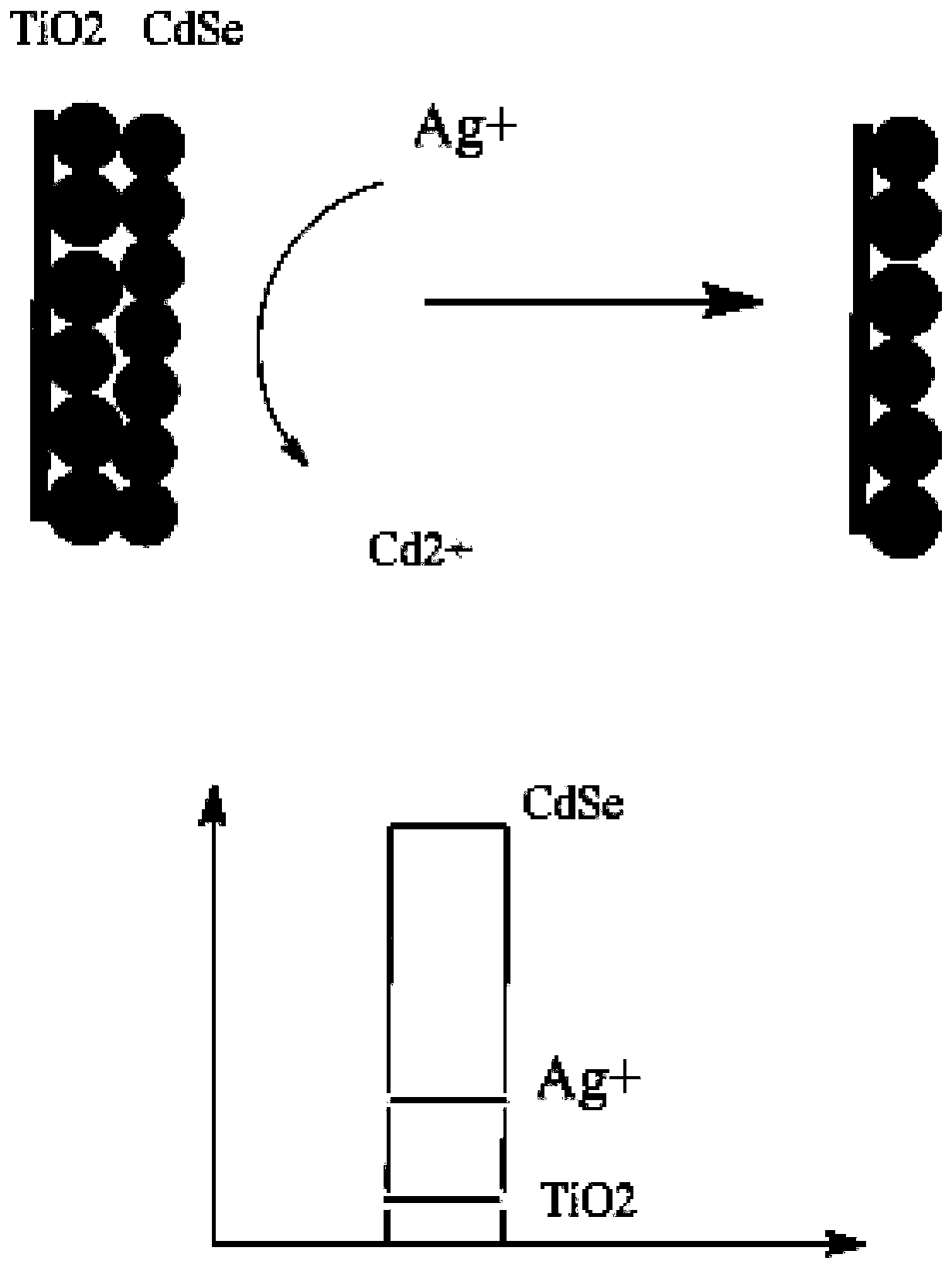 Method for detecting nucleic acid molecules based on cyclic amplification and cation exchange