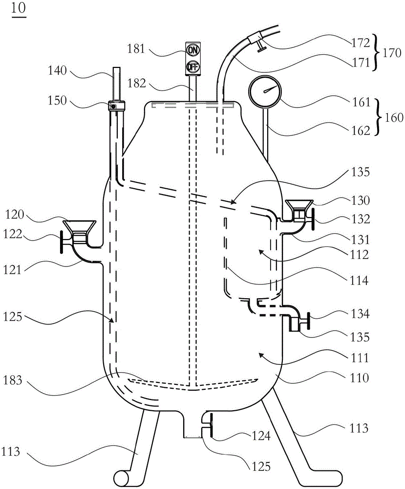 Spraying system and spraying method