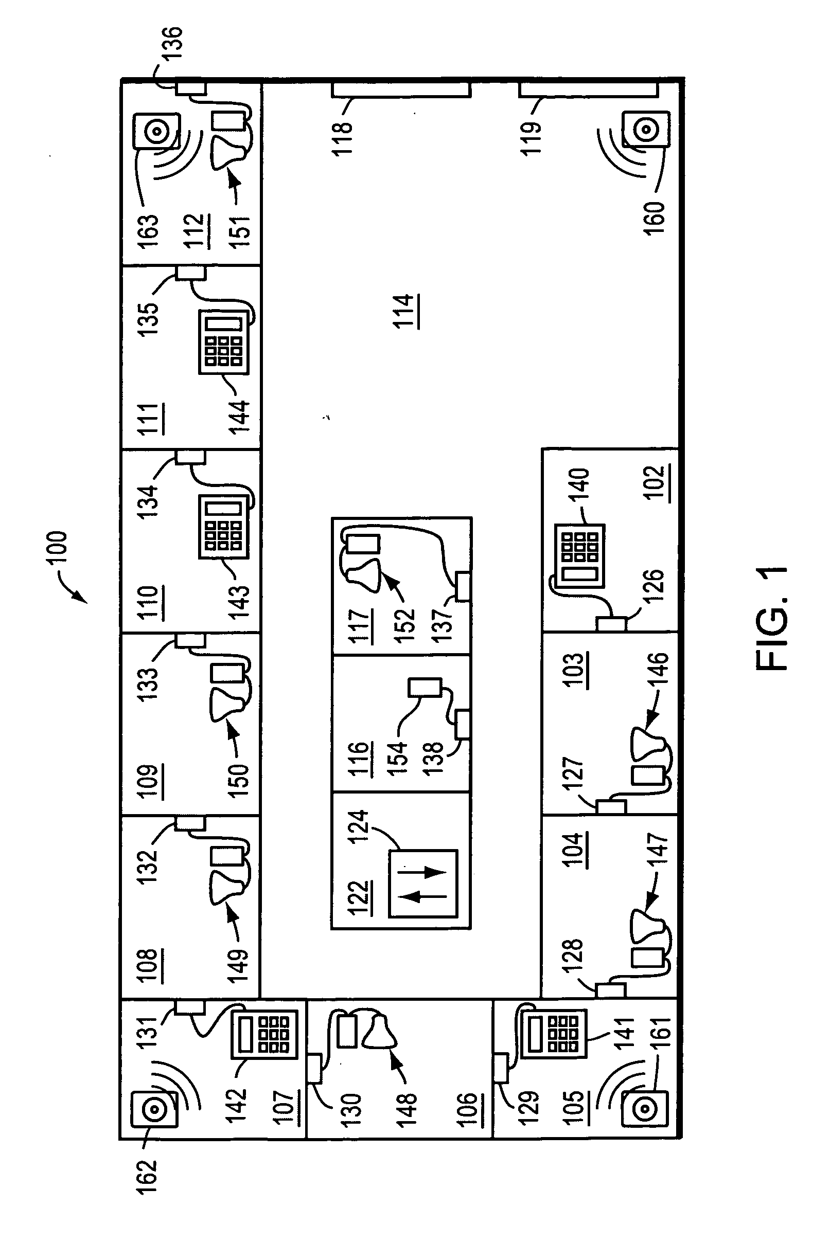 System for dynamically tracking the location of network devices to enable emergency services