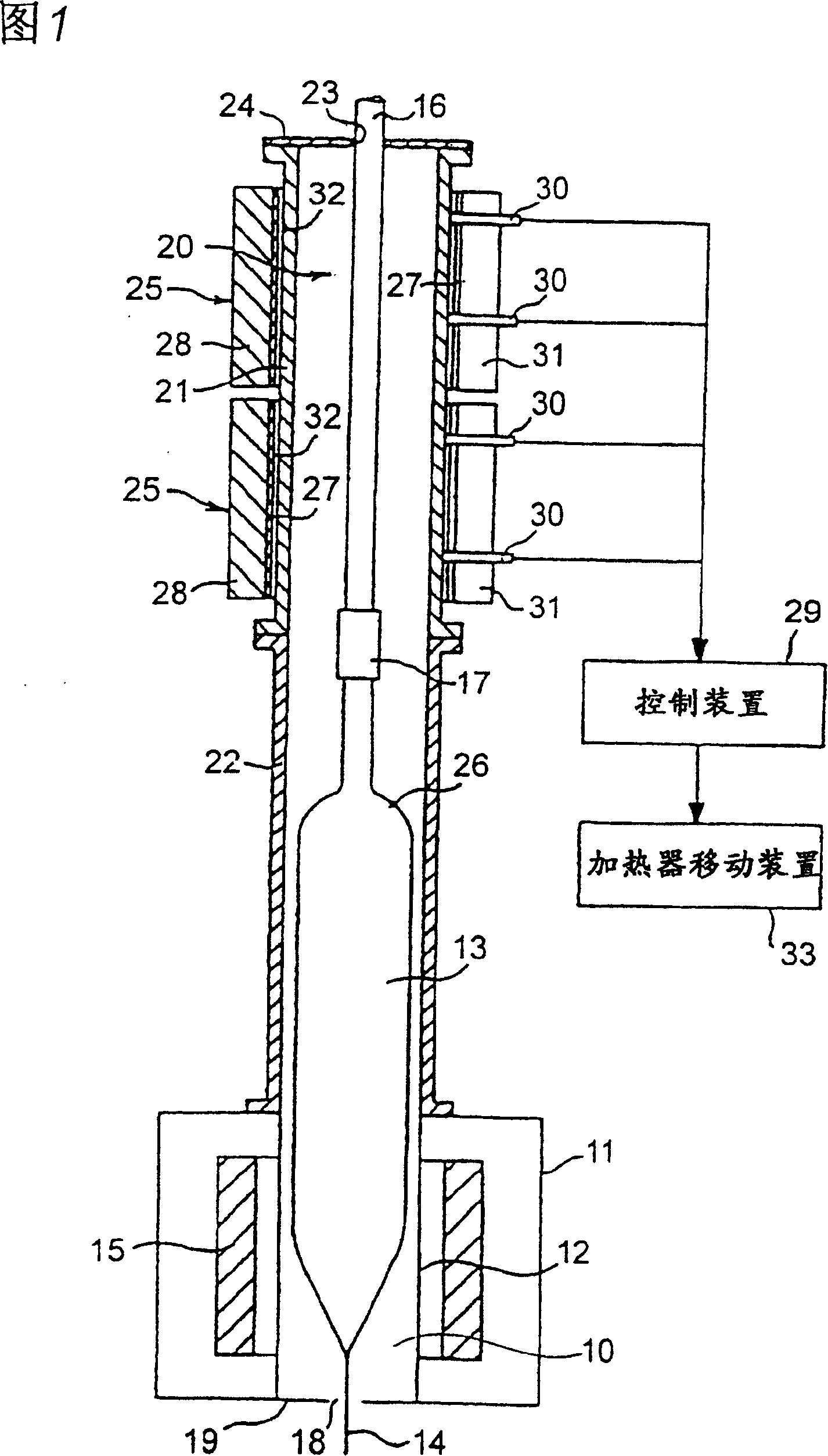 Optical fiber drawing method and drawing furnace