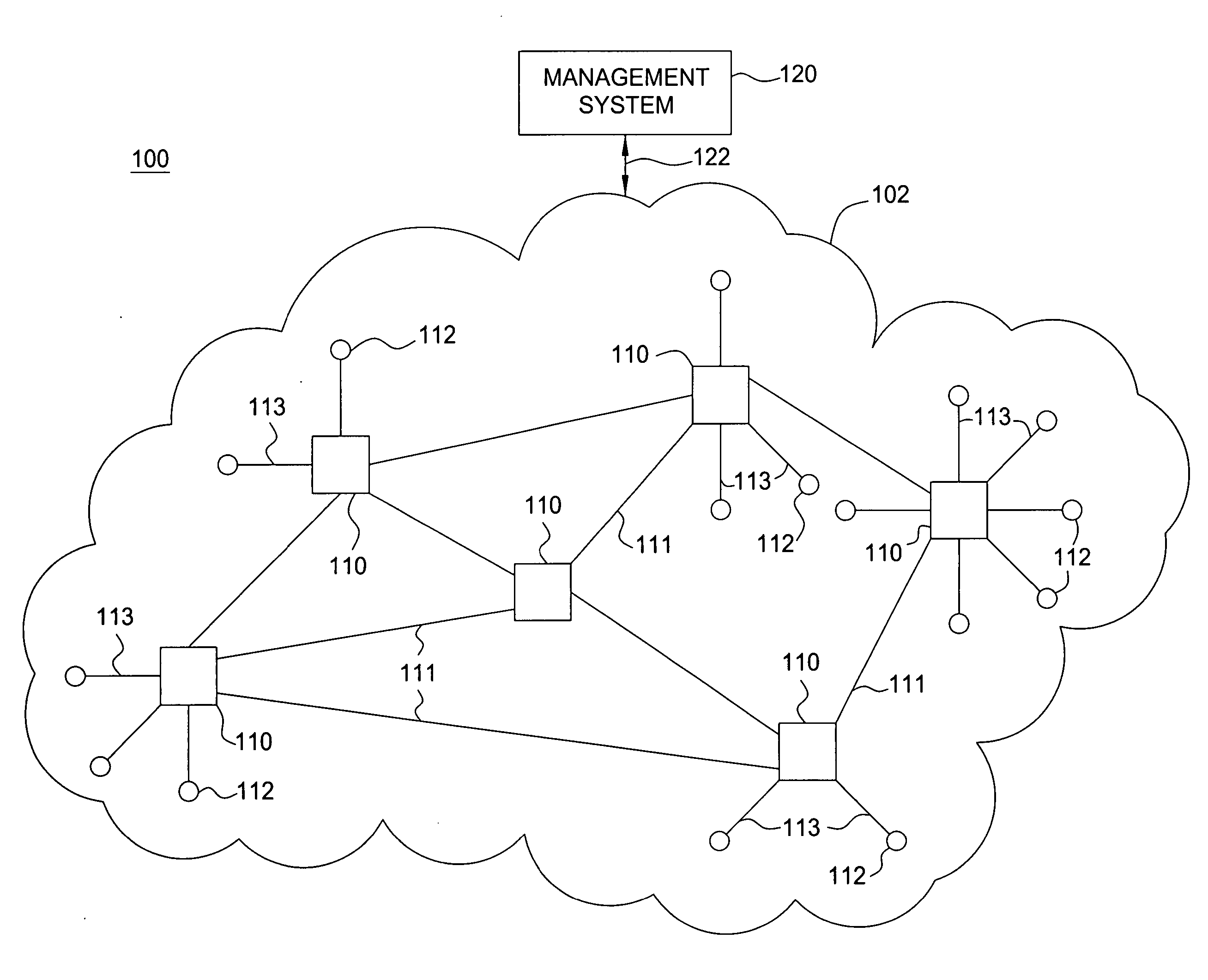 Method and apparatus for link transmission scheduling for handling traffic variation in wireless mesh networks