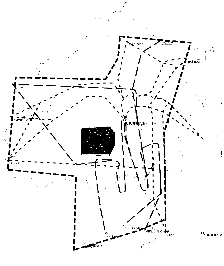 Intelligent flow control strategy generating method for termination area