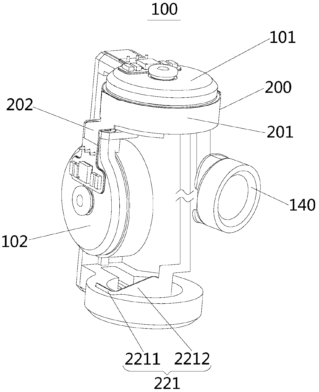 PTZ winding method