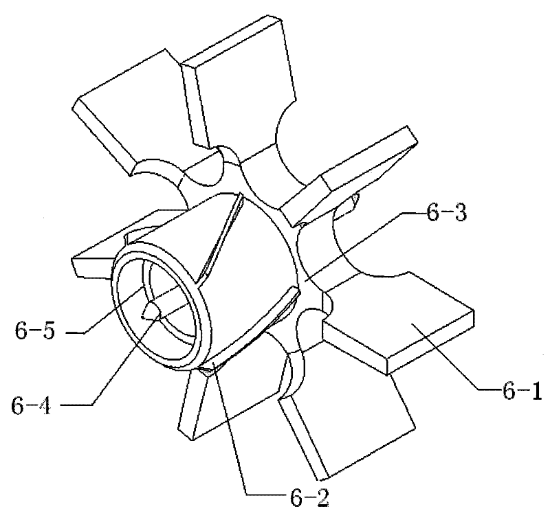 Dual-rotor mechanical flow sensor and operating method thereof